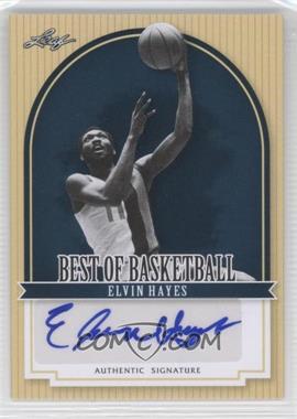 2012 Leaf Best of Basketball - [Base] #EH1 - Elvin Hayes