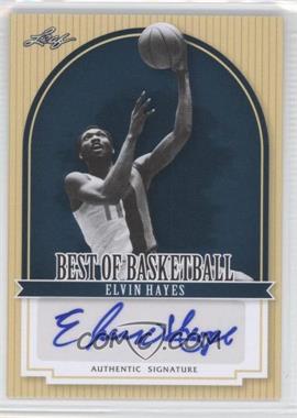 2012 Leaf Best of Basketball - [Base] #EH1 - Elvin Hayes
