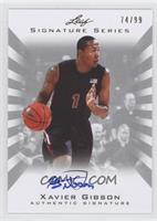 Xavier Gibson #/99