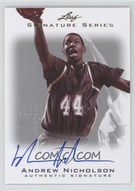 2012 Leaf Signature Series - [Base] #BA-AN1 - Andrew Nicholson