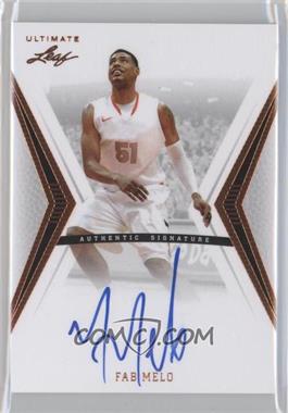 2012 Leaf Ultimate - Base Autographs #BA-FM1 - Fab Melo