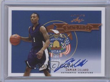 2012 Leaf Ultimate - State Pride #SP-DL1 - Damian Lillard