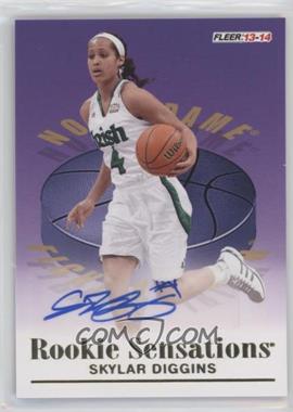 2013-14 Fleer Retro - 1992-93 Rookie Sensations Autographs #RS-14 - Skylar Diggins