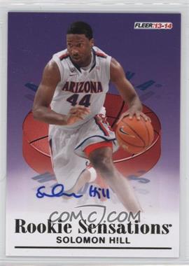 2013-14 Fleer Retro - 1992-93 Rookie Sensations Autographs #RS-17 - Solomon Hill