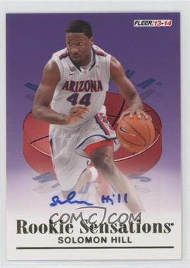 2013-14 Fleer Retro - 1992-93 Rookie Sensations Autographs #RS-17 - Solomon Hill