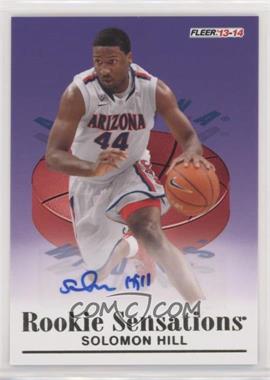 2013-14 Fleer Retro - 1992-93 Rookie Sensations Autographs #RS-17 - Solomon Hill