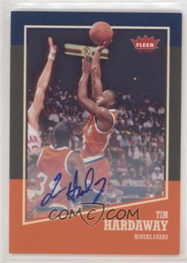 2013-14 Fleer Retro - [Base] - Autographs #13 - Tim Hardaway [Poor to Fair]