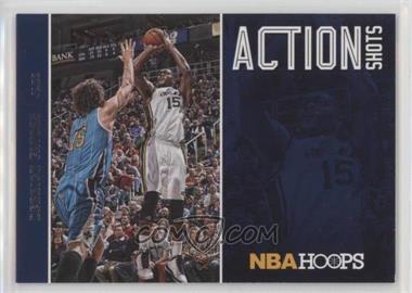 2013-14 NBA Hoops - Action Shots #16 - Derrick Favors