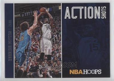 2013-14 NBA Hoops - Action Shots #16 - Derrick Favors