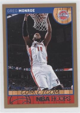 2013-14 NBA Hoops - [Base] - Gold #154 - Greg Monroe