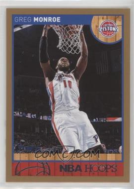 2013-14 NBA Hoops - [Base] - Gold #154 - Greg Monroe