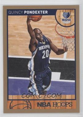 2013-14 NBA Hoops - [Base] - Gold #27 - Quincy Pondexter