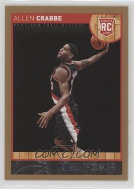 2013-14 NBA Hoops - [Base] - Gold #289 - Allen Crabbe