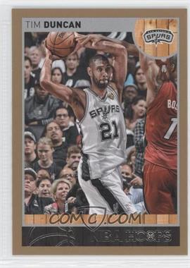 2013-14 NBA Hoops - [Base] - Gold #70 - Tim Duncan