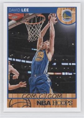 2013-14 NBA Hoops - [Base] - Red Back #114 - David Lee