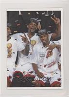 LeBron James, Chris Bosh, Norris Cole