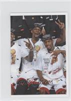 LeBron James, Chris Bosh, Norris Cole