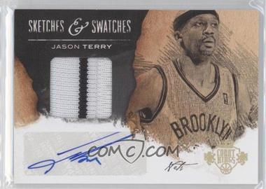 2013-14 Panini Court Kings - Sketches & Swatches Autographs - Prime #2 - Jason Terry /25