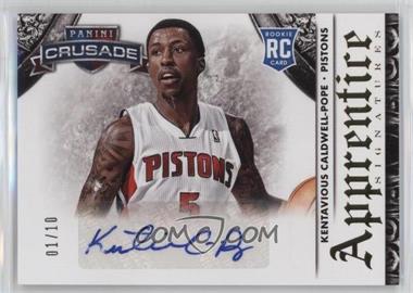 2013-14 Panini Crusade - Apprentice Signatures - Gold #2 - Kentavious Caldwell-Pope /10