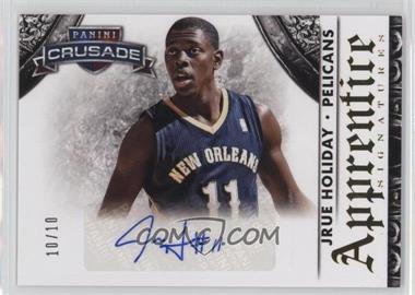 2013-14 Panini Crusade - Apprentice Signatures - Gold #40 - Jrue Holiday /10