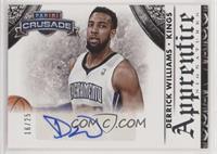 Derrick Williams #/25