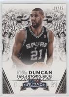 Tim Duncan #/25