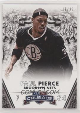 2013-14 Panini Crusade - [Base] - Silver #87 - Paul Pierce /25