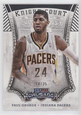 2013-14 Panini Crusade - Knight Court - Silver #18 - Paul George /25