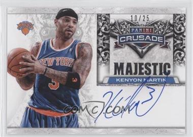 2013-14 Panini Crusade - Majestic Marks - Silver #31 - Kenyon Martin /25