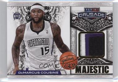 2013-14 Panini Crusade - Majestic Memorabilia - Prime #6 - DeMarcus Cousins /25