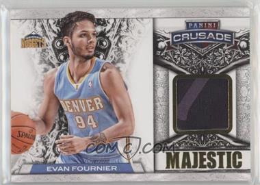 2013-14 Panini Crusade - Majestic Memorabilia - Prime #63 - Evan Fournier /25