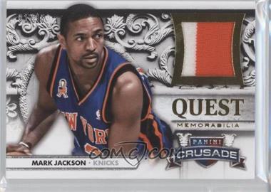 2013-14 Panini Crusade - Quest Memorabilia - Prime #49 - Mark Jackson /25