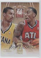 George Hill, Jeff Teague #/24