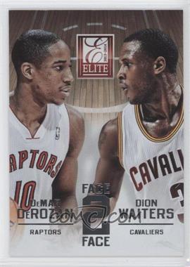 2013-14 Panini Elite - Face 2 Face #17 - DeMar DeRozan, Dion Waiters