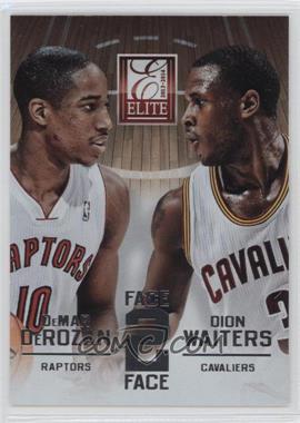 2013-14 Panini Elite - Face 2 Face #17 - DeMar DeRozan, Dion Waiters