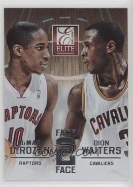 2013-14 Panini Elite - Face 2 Face #17 - DeMar DeRozan, Dion Waiters