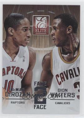 2013-14 Panini Elite - Face 2 Face #17 - DeMar DeRozan, Dion Waiters