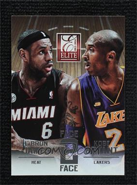 2013-14 Panini Elite - Face 2 Face #2 - LeBron James, Kobe Bryant