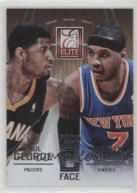 2013-14 Panini Elite - Face 2 Face #9 - Paul George, Carmelo Anthony