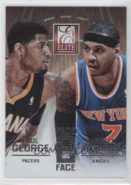 2013-14 Panini Elite - Face 2 Face #9 - Paul George, Carmelo Anthony