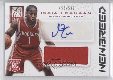 2013-14 Panini Elite - New Breed Materials Signatures #NB-IC - Isaiah Canaan /599