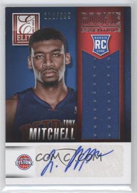 2013-14 Panini Elite - Rookie Essentials Materials Signatures #RE-TM - Tony Mitchell /599