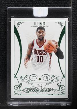 2013-14 Panini Flawless - [Base] - Emerald #55 - O.J. Mayo /5 [Uncirculated]