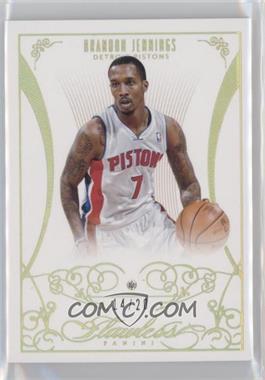 2013-14 Panini Flawless - [Base] #18 - Brandon Jennings /20