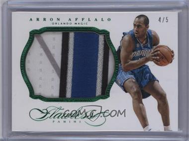 2013-14 Panini Flawless - Patches - Emerald #77 - Arron Afflalo /5