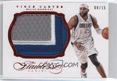 2013-14 Panini Flawless - Patches - Ruby #7 - Vince Carter /15