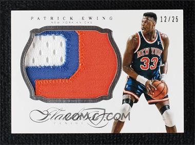 2013-14 Panini Flawless - Patches #15 - Patrick Ewing /25