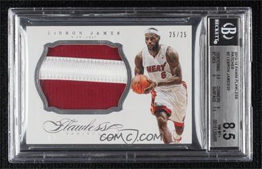 2013-14 Panini Flawless - Patches #2 - LeBron James /25 [BGS 8.5 NM‑MT+]