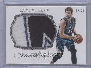 2013-14 Panini Flawless - Patches #24 - Kevin Love /25