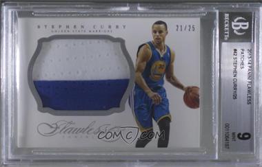 2013-14 Panini Flawless - Patches #42 - Stephen Curry /25 [BGS 9 MINT]